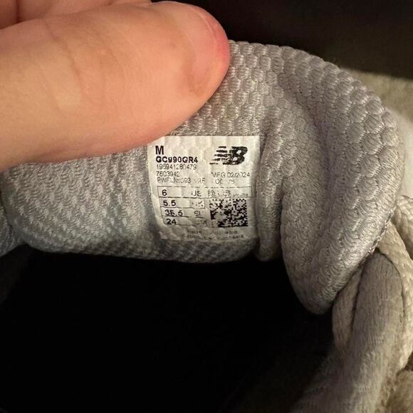 Womens New Balance 990 Trainers SZ 7.5 - Picture 5 of 5